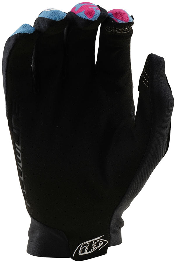 Troy Lee Designs Flowline Glove   Peace-Up Cobalt, Small - Gloves - Flowline Gloves