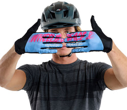 Troy Lee Designs Flowline Glove   Peace-Up Cobalt, Small MPN: 442502002 UPC: 887202506451 Gloves Flowline Gloves