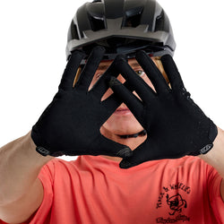 Troy Lee Designs Flowline Glove   Mono Black, Large MPN: 442472004 UPC: 887202469459 Gloves Flowline Gloves