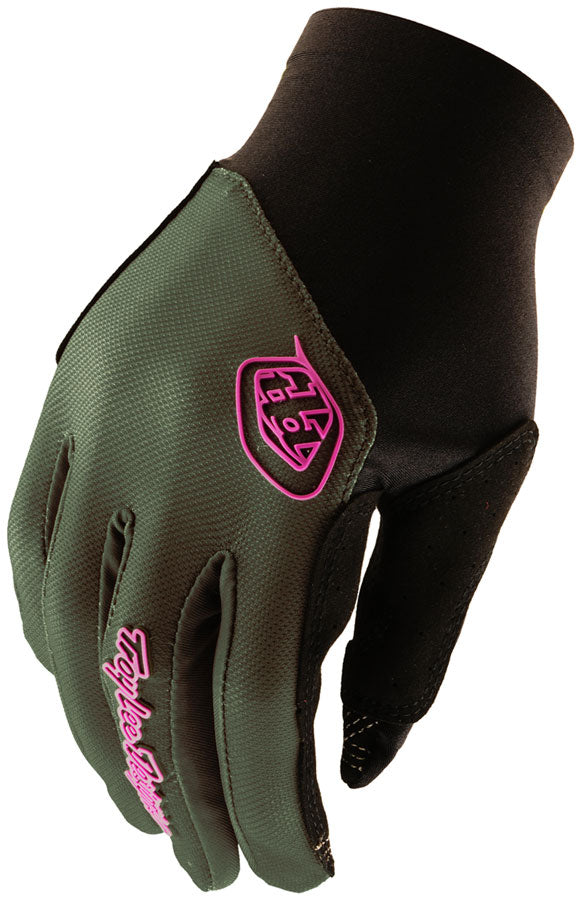 Troy Lee Designs Flowline Glove   Mono Olive, Medium