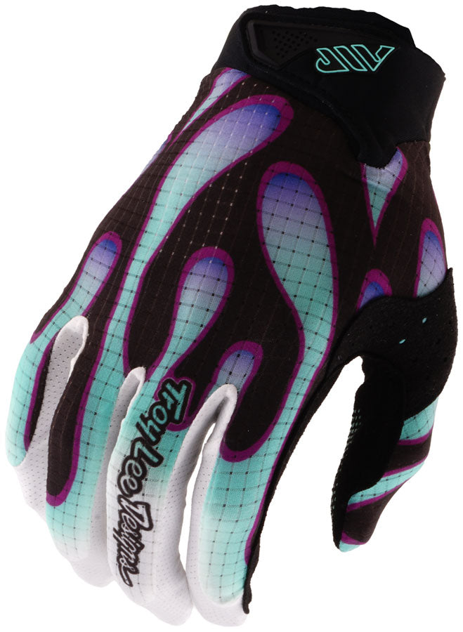Troy Lee Designs Air Gloves   Overspray Black / Real Teal, 2X-Large MPN: 446030006 UPC: 887202532641 Glove Air Gloves