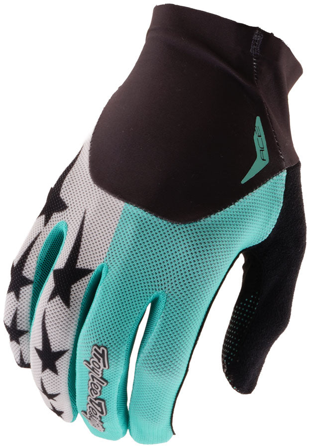 Troy Lee Designs Ace Gloves   Yo Moto Real Teal, Medium MPN: 421052013 UPC: 887202544675 Glove Ace Gloves