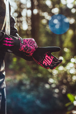 Muc-Off Summer Lightweight Mesh Rider Gloves - Pink, 2XLarge - Gloves - Summer Lightweight Mesh Rider Gloves