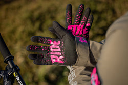 Muc-Off Summer Lightweight Mesh Rider Gloves - Green, Large - Gloves - Summer Lightweight Mesh Rider Gloves