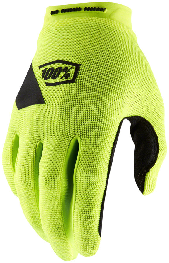 100% Ridecamp Gloves - Flourescent Yellow/Black, Full Finger, Women's, X-Large MPN: 10013-00009 UPC: 841269186087 Gloves Ridecamp Gloves