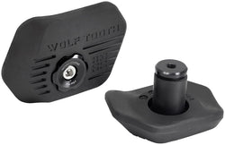 Wolf Tooth Locked-In Bar Ends, Black, Pair - Bar End - Locked-In Bar Ends