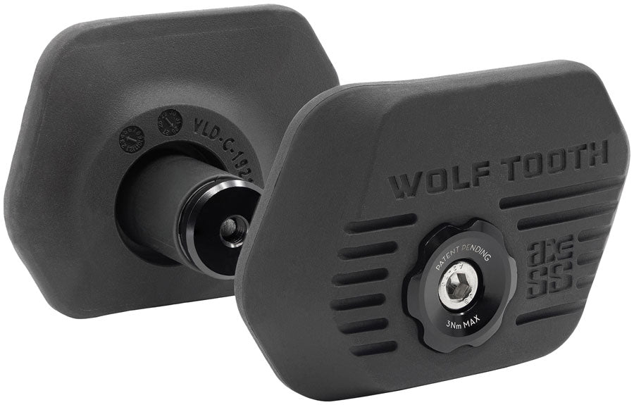 Wolf Tooth Locked-In Bar Ends, Black, Pair MPN: LCKD-IN-BAREND-BLK UPC: 810159403740 Bar End Locked-In Bar Ends
