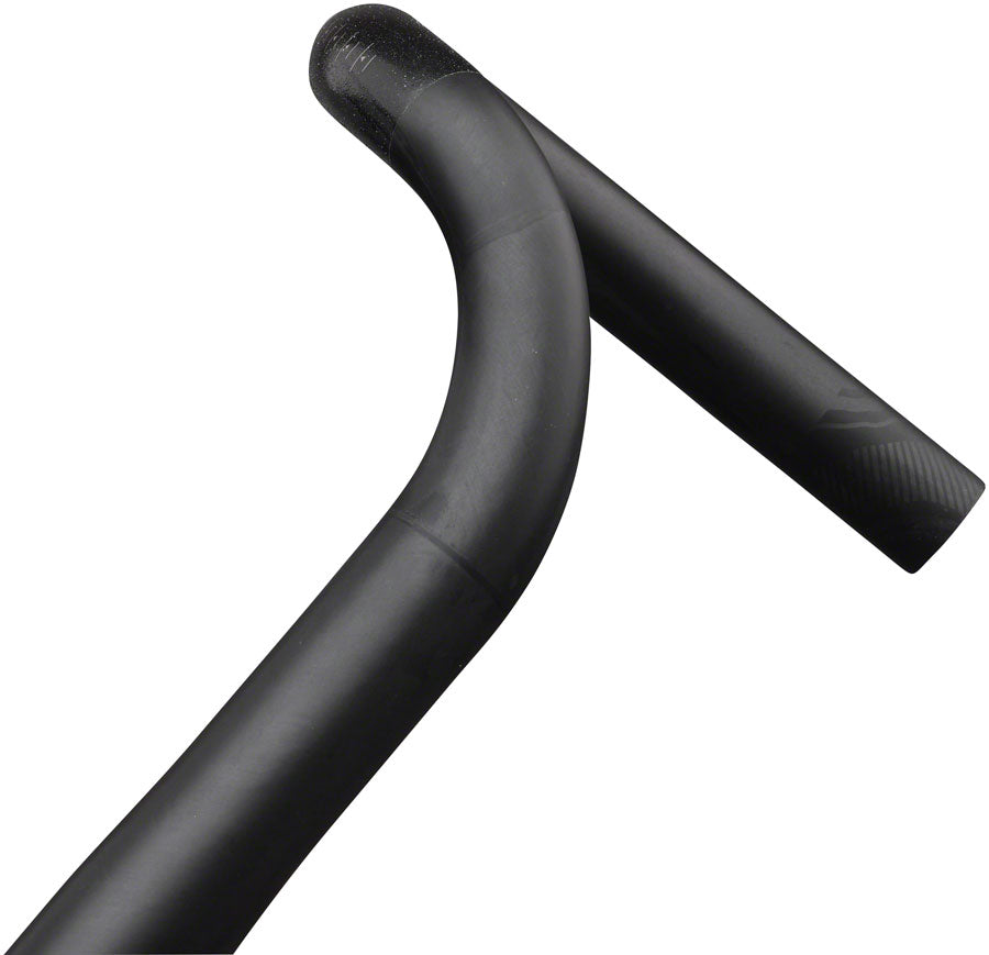 Teravail Radia 12 Carbon Drop Handlebar - Carbon, 31.8mm, 44cm, Black - Drop Handlebar - Radia 12 Carbon Drop Bar