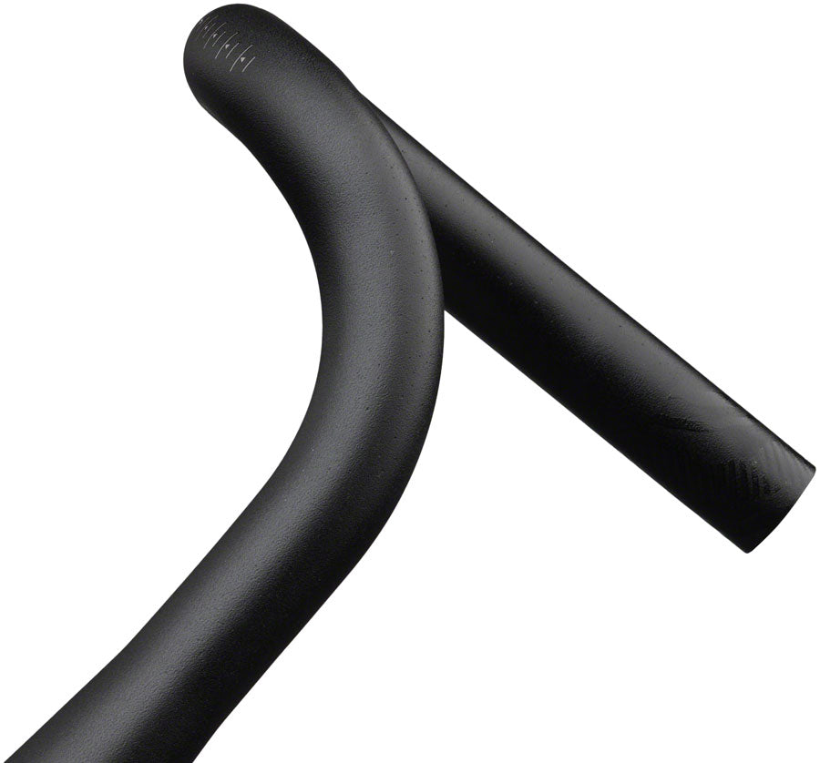 Teravail Radia 12 SE Drop Handlebar - Aluminum, 31.8mm, 44cm, Black - Drop Handlebar - Radia 12 SE Drop Bar