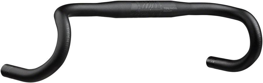 Teravail Radia 12 SE Drop Handlebar - Aluminum, 31.8mm, 44cm, Black MPN: 19-000559 UPC: 708752493308 Drop Handlebar Radia 12 SE Drop Bar