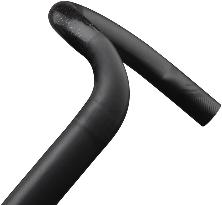 Teravail Feldspar Carbon Drop Handlebar - Carbon, 31.8mm, 42cm, Black - Drop Handlebar - Feldspar Carbon Drop Bar