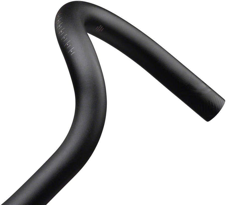Teravail Radia 24 SE Drop Handlebar - Aluminum, 31.8mm, 42cm, Black - Drop Handlebar - Radia 24 SE Drop Bar