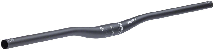 RaceFace Turbine Handlebar - Aluminum, 800mm, 20mm, 35.0, 8 Deg, Black - Flat/Riser Handlebar - Turbine Handlebar