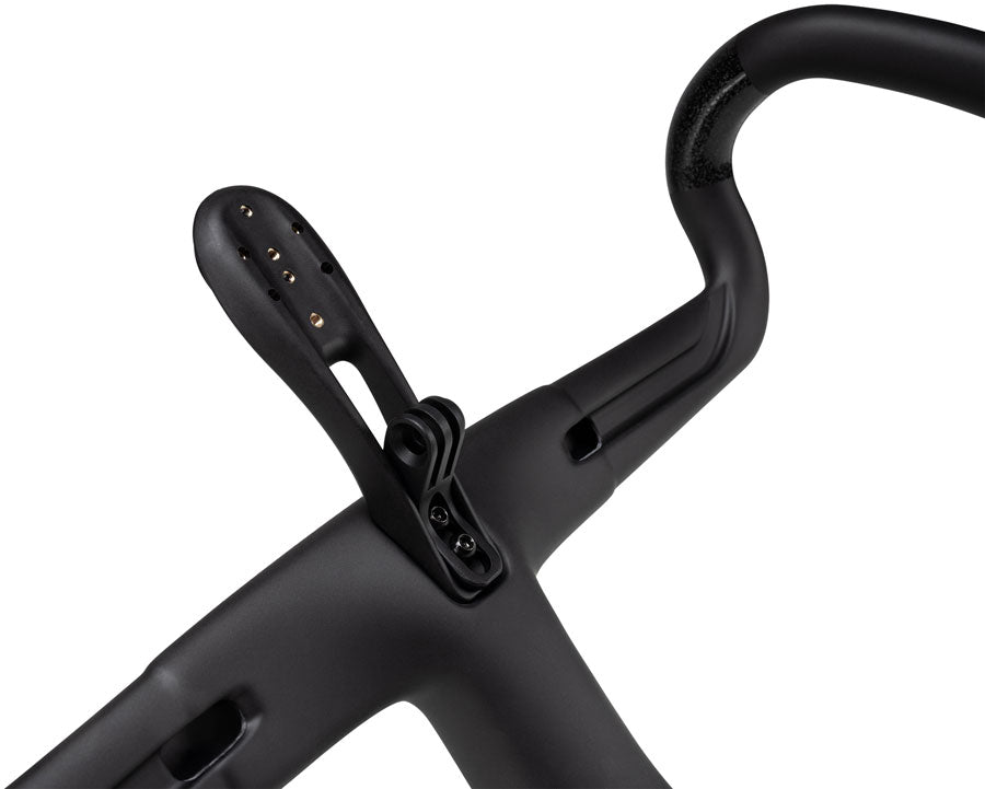ENVE Composites SES AR One-Piece Drop Handlebar - Integrated, Carbon, 44cm, 100mm, Black - Drop Handlebar - SES AR One-Piece Drop Handlebar