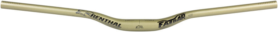 Renthal FatBar Lite 35 Handlebar - Aluminum, 30mm, 760mm, 35mm, Gold, V3