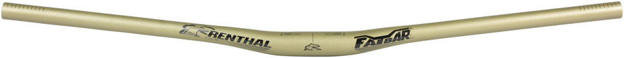 Renthal FatBar Lite Handlebar - Aluminum, 10mm, 760mm, 31.8mm, Gold, V3 MPN: M183-02-007-01 UPC: 765442163675 Flat/Riser Handlebar FatBar Lite Handlebar