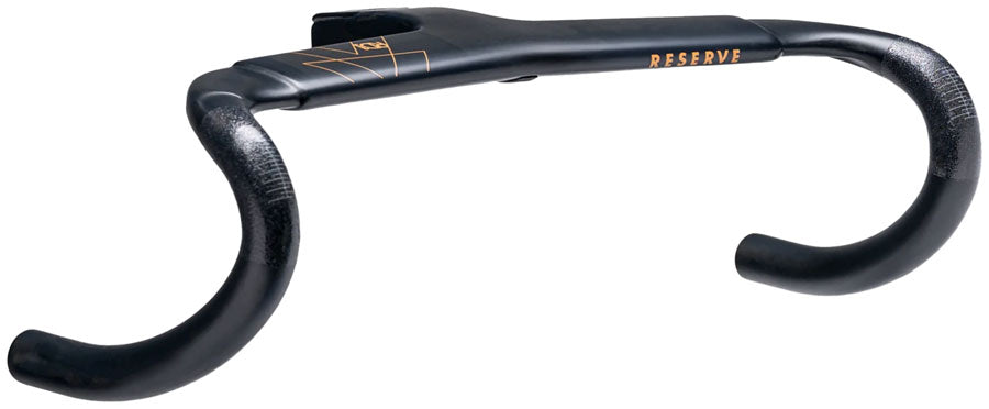 Reserve Wheels RD1 Drop Handlebar - Integrated, Carbon, 36cm, 110mm, Black