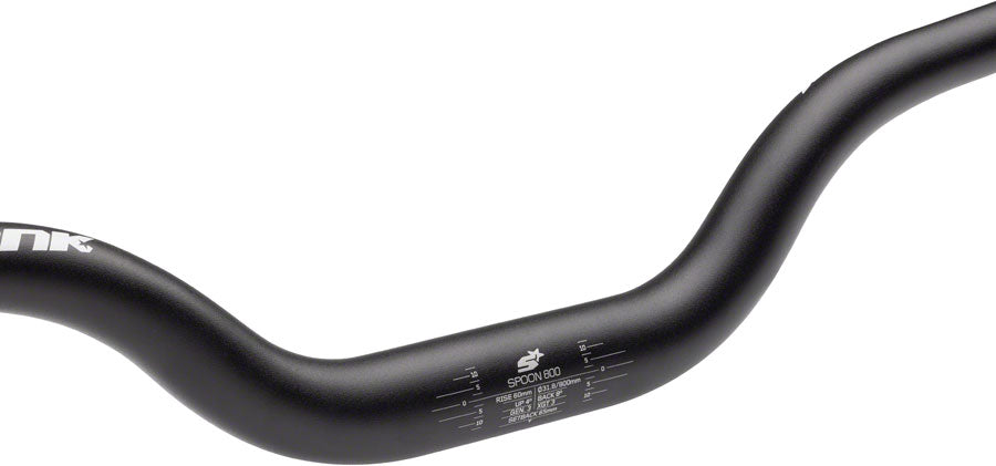 Spank Spoon 800 Handlebar - 31.8mm Clamp, 800mm, 60mm Rise, Black MPN: 4B-SN3180060-101-0009-AM Flat/Riser Handlebar Spoon Handlebar