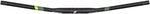 Spank Spike 800 Vibrocore Riser Handlebar: 31.8, 800mm, 30mm Rise Black/Green - Flat/Riser Handlebar - Spike 800 Viibrocore Bar