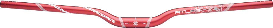RaceFace Atlas Riser Handlebar, 31.8 x 785mm 1-1/4" Rise Red MPN: HB12AR31.8RED UPC: 821973186597 Flat/Riser Handlebar Atlas Handlebar