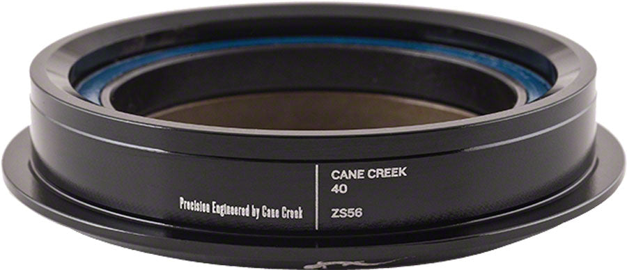 Cane Creek 40 ZS56/28.6 Complete Headset - Includes Upper and Lower, Black - Headset Upper - 40-Series ZS - Zero Stack Headset