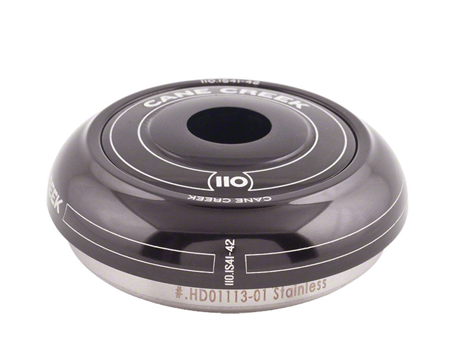 Cane Creek 110 IS41/28.6 Short Cover Top Headset Black MPN: BAA0146K UPC: 840226096148 Headset Upper 110 IS