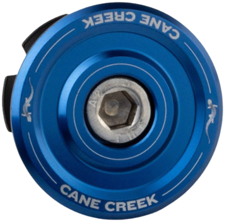 Cane Creek Hellbender 70 Chroma Studio Headset Top Cap - 28.6mm, Blue MPN: BAA0168BLUE UPC: 840226140957 Headset Top Cap Hellbender 70 Chroma Studio Top Cap