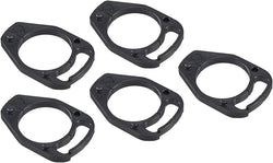 Ritchey Switch Headset Stack Spacers - Switch System Compatibility Only, 5mm, 5 Pack, Black MPN: 33030817010 UPC: 796941332958 Headset Stack Spacer Switch Headset Spacers