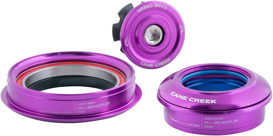 Cane Creek Hellbender 70 Headset - ZS44/28.6/H8 Upper | ZS56/40