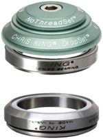 Chris King DropSet 4 Headset - 1-1/8", 42/42mm, 45 Deg, Matte Jade MPN: CCG2 UPC: 841529274776 Headsets DropSet 4 Headset