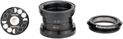 Enduro HDK-0007 External Bearing Kit - EC34/28.6 Upper | EC34/30 Lower, Angular Contact Bearings, Straight, Black Oxide - Headsets - External Bearing Kit