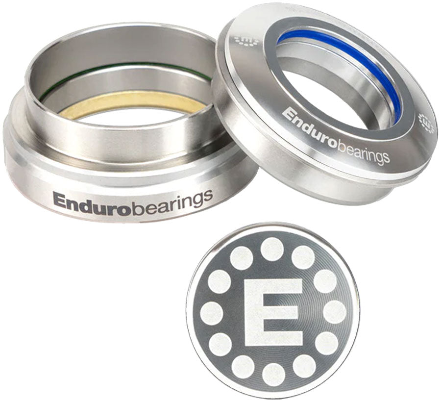 Enduro HDK-0010-S Maxhit Zero-Stack/External Cup Headset Kit - ZS44/28.6 Upper | EC44/40, Angular Contact Bearings,
