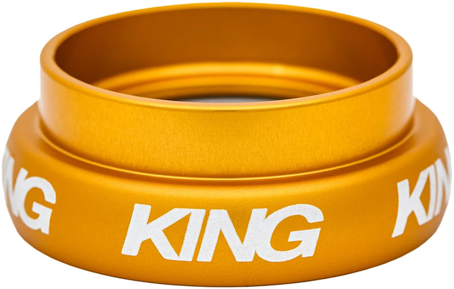 Chris King InSet 8 Headset Lower Cup and Bearing - EC44, 1-1/4", Matte Gold 50th Anniversary MPN: PHS801Y2 UPC: 841529278910 Headset Lower InSet Headset Lower Cup and Bearing