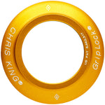 Chris King InSet 4/5 Headset Bearing Cap - ZS49, Matte Gold 50th Anniversary MPN: PHS720Y2 UPC: 841529278903 Headset Small Part InSet Headset Bearing Cap