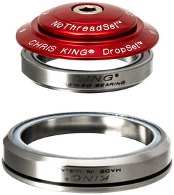 Chris King DropSet 5 Headset - 1-1/8", 42/52mm, 45 Deg, Red MPN: CDR1 UPC: 841529105216 Headsets Dropset 5 Headset