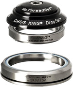 Chris King DropSet 3 Headset - 1-1/8 - 1.5", 41/52mm, 36 Deg, Black MPN: CBB1 UPC: 841529091564 Headsets DropSet 3 Headset