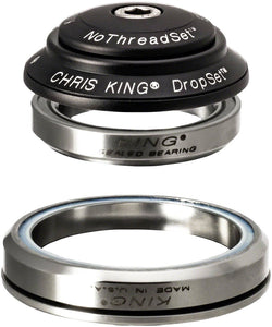 Chris King DropSet 3 Headset - 1-1/8 - 1.5", 41/52mm, 36 Deg, Matte Black MPN: CBB2 UPC: 841529091571 Headsets DropSet 3 Headset
