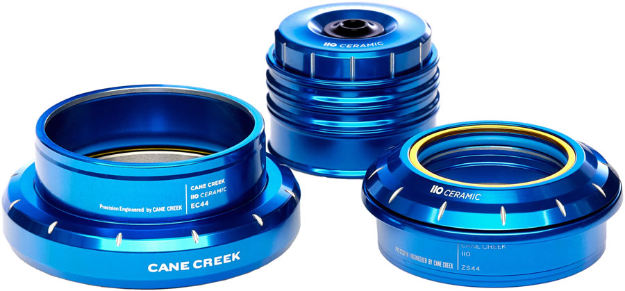 Cane Creek 110 30th Anniversary Headset - ZS44/28.6/H12 Upper | EC44/40 Lower, Tapered, Hellbender Ceramic Bearings,