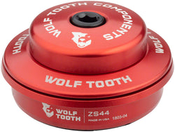 Wolf Tooth Performance Headset - ZS44/28.6 Upper, 6mm Stack, Red MPN: ZS44U-5MM-RED-B UPC: 810006803525 Headset Upper Performance ZS Upper Headset