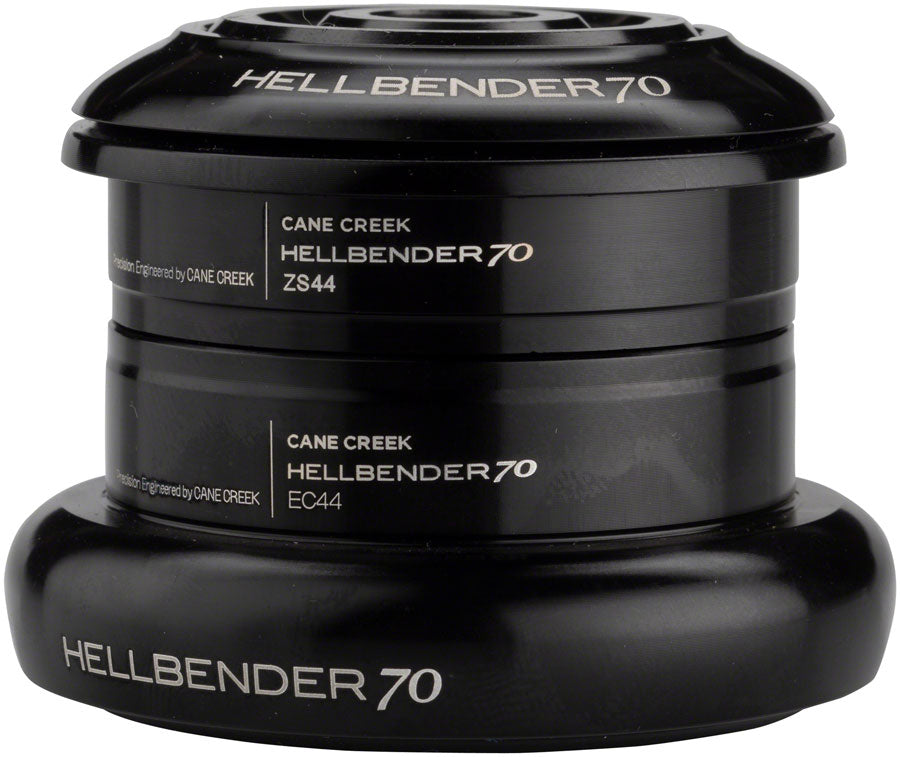 Cane Creek Hellbender 70 Headset ZS44/28.6 EC44/40, Black MPN: BAA1187K UPC: 840226078540 Headsets Hellbender Headset