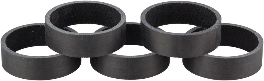 WHISKY 10mm UD Carbon Spacer Matte Black 5-pack MPN: AC-28.6*32.5*10, UD MATTE UPC: 708752168060 Headset Stack Spacer No.7 Carbon Headset Spacers 5-Pack