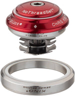 Chris King DropSet 2 Headset - 1-1/8 - 1.5", 42/52mm, 45 Deg, Red MPN: CAR1 UPC: 841529091502 Headsets DropSet 2 Headset