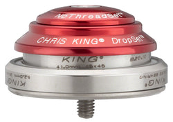 Chris King DropSet 3 Headset - 1-1/8 - 1.5", 41/52mm, 36 Deg, Red MPN: CBR1 UPC: 841529091588 Headsets DropSet 3 Headset