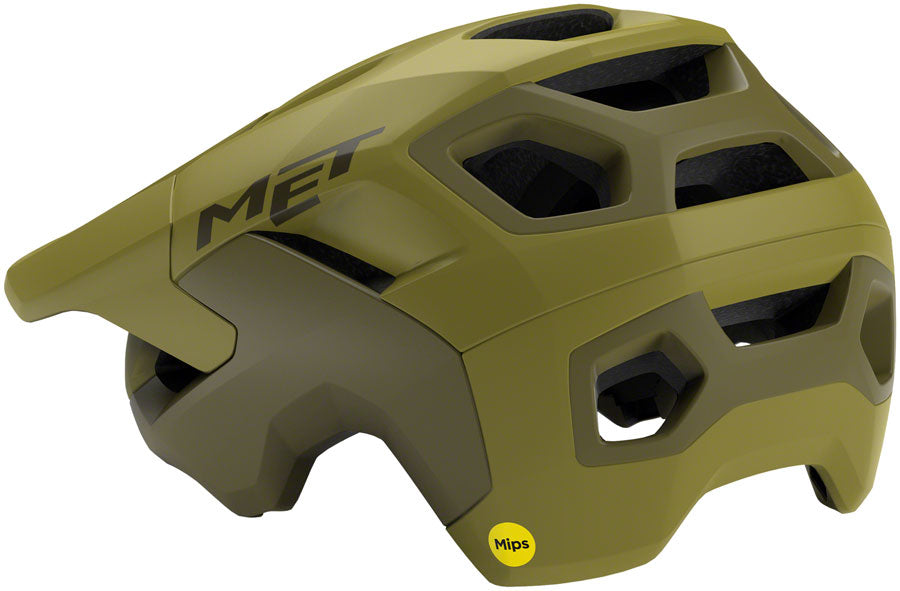 MET Revo MIPS Helmet - Olive/Matte, Large - Helmets - Revo MIPS Helmet