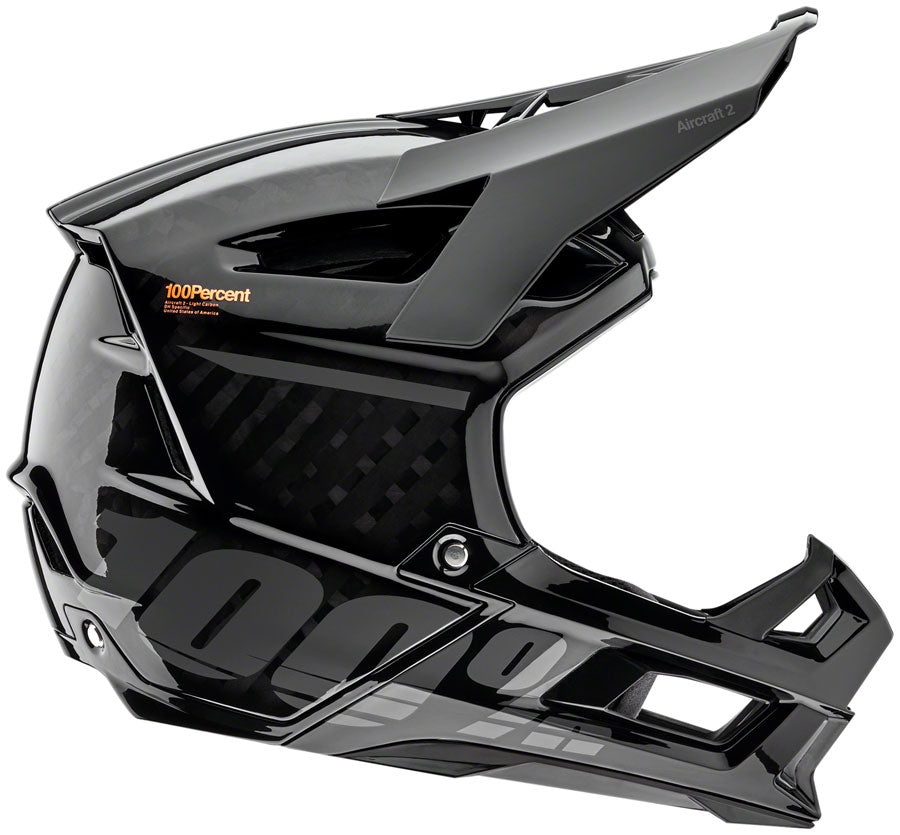 100% Aircraft2 Full Face Helmet - Black, Large