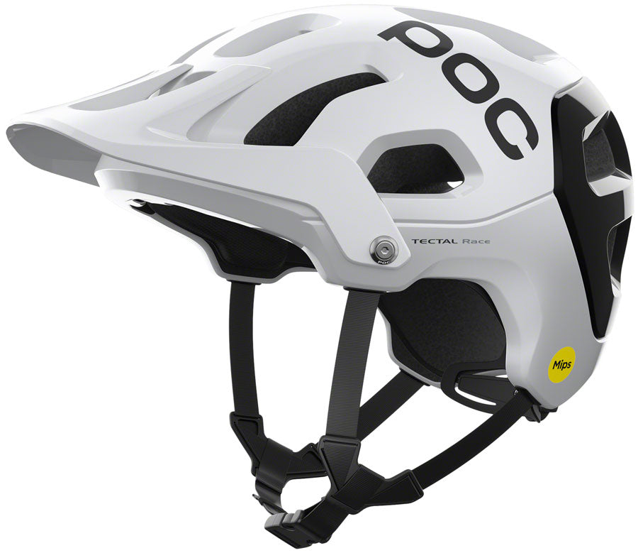 POC Tectal Race MIPS Helmet - White/Black, Small