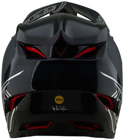 Troy Lee Designs D4 Polyacrylite Helmet   Shadow Black, Large MPN: 174499004 UPC: 887202495571 Helmets D4 Polyacrylite Helmet
