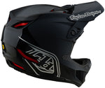 Troy Lee Designs D4 Polyacrylite Helmet   Shadow Black, Large - Helmets - D4 Polyacrylite Helmet