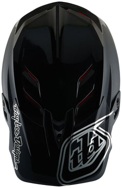 Troy Lee Designs D4 Polyacrylite Helmet   Shadow Black, Large - Helmets - D4 Polyacrylite Helmet