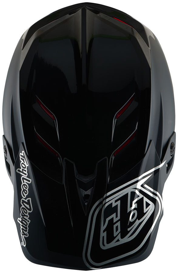 Troy Lee Designs D4 Polyacrylite Helmet   Shadow Black, X-Large - Helmets - D4 Polyacrylite Helmet